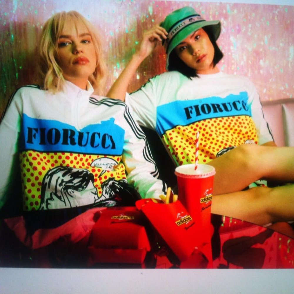LIMITED EDITION RARE ADIDAS X FIORUCCI POP ART T SHIRT